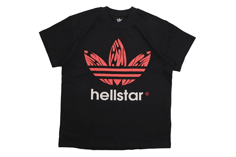 ADIDAS X HELLSTAR GRAPHIC T-SHIRTS (KV4136) アディダス/ヘルスター/オフィシャルコラボレーション/ショートスリーブTシャツ/ブラック