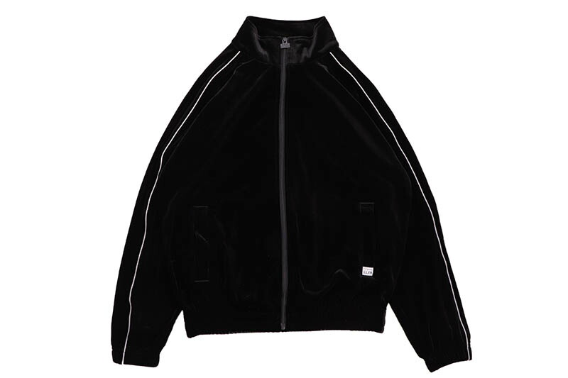 PRO CLUB COMFORT VELOUR TRACK JACKET (BLACK) 16PC0303 プロクラブ/ベロアトラックジャケット/ブラック
