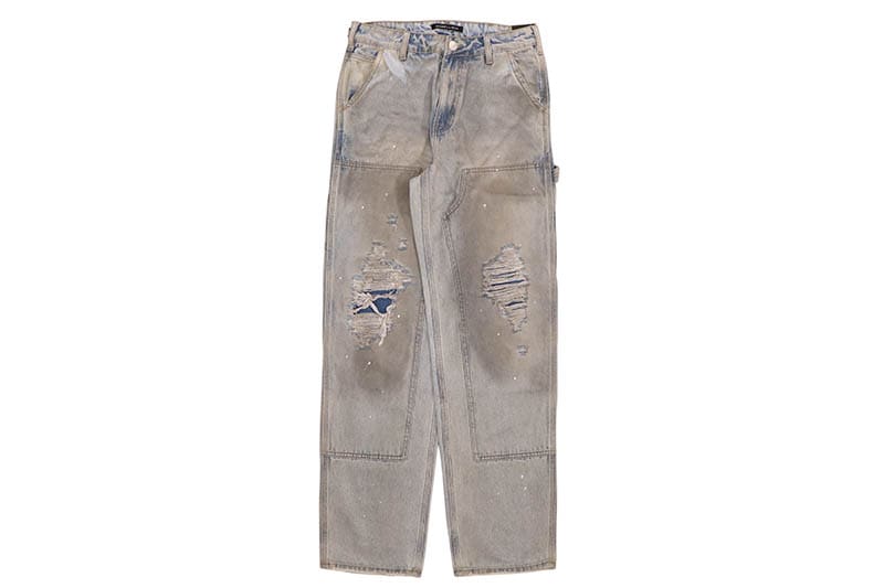 EMBELLISH HART STRAIGHT DENIM (EMBHOL124-021:LIGHT DIRT FADE) エンベリッシュ/ストレートデニム/デニムパンツ/ライトダートフェード