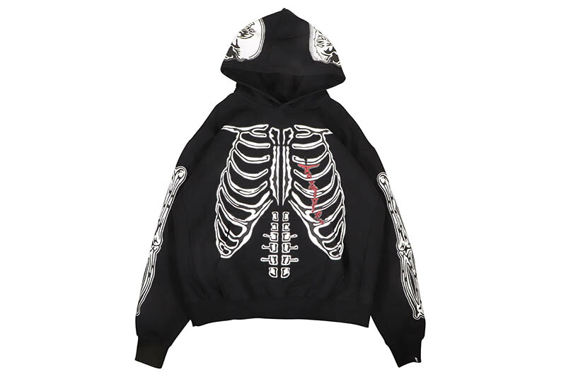WARREN LOTAS CREEP ZIP HOODIE (BLACK) ウォーレンロータス/ジップアップフーディー/ブラック