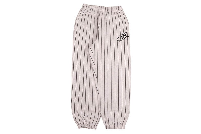 FUBU STRIPE SWEATPANTS (FAM-52503:GRAY) フブ/スウェットパンツ/グレー