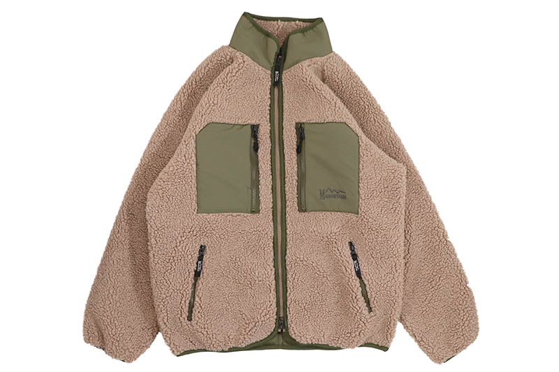 MANASTASH MOUNTAIN GORILLA FLEECE JACKET (792-5252002-010:MOCHA) マナスタッシュ/フリースジャケット/モカ ベージュ