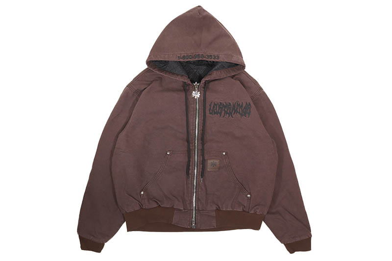 LOSTSHDWS REVERSIBLE DETACHED WORK JACKET (LST-50-22634:DIRT) ロストシャドウ/ニューヨーク/セレクト/リバーシブル/ワークジャケット/ダークブラウン