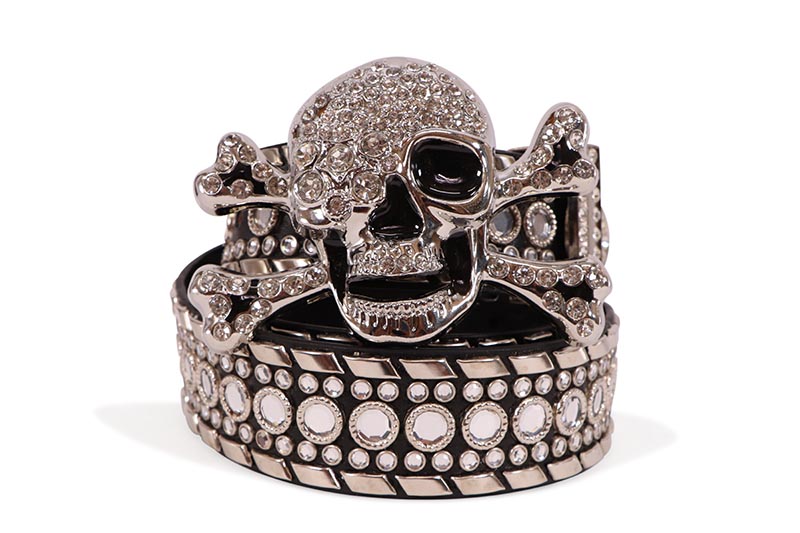 楽天市場】STOLEN ARTS SKULL ROLLER BELTストールンアーツ/ベルト