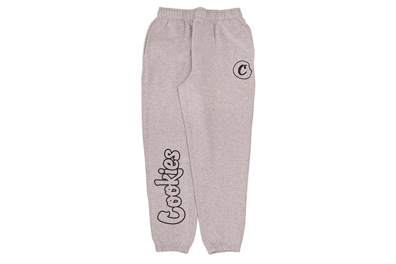 楽天市場】COOKIES C-BITE LOGO SWEATPANTS (HEATHER GREY/WHITE