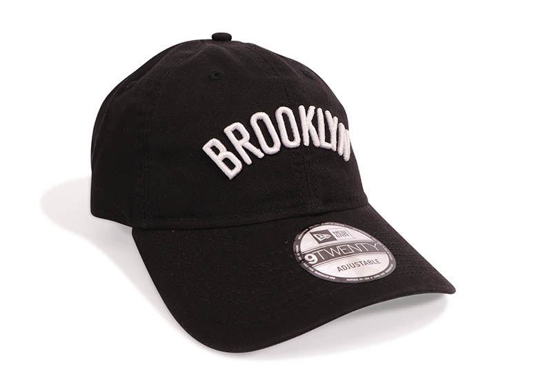 NEW ERA BROOKLYN NETS 9TWENTY ADJUSTABLE CAP (BLACK) ニューエラ/アジャスタブルキャップ/ブルックリンネッツ/サイズ調節/ブラック