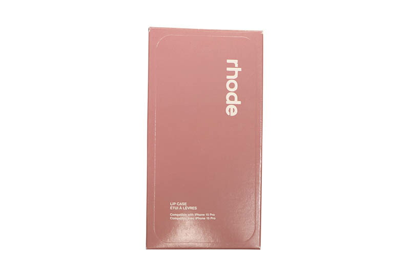 RHODE LIP CASE IPHONE 15 PRO (SALTY TAN) ロード/オフィシャル/ヘイリービーバー/ジャスティンビーバー/アイフォンケース/リップケース/携帯ケース/コスメ/美容/ソルティタン