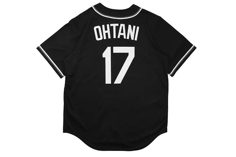 NIKE LOS ANGELES DODGERS TEAM CARBON REPLICA PLAYER JERSEY (RP26-0HM8-LD9-NNH:SHOHEI OHTANI/#17/BLACK) ナイキ/MLB/ベースボールジャージ/ロサンゼルスドジャース/大谷翔平選手/ブラック