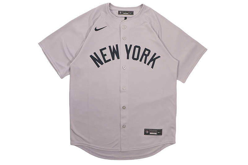 NIKE MLB NEW YORK YANKEES AWAY LIMITED JERSEY (LM25-NKRD-NK-1U2:GREY) ナイキ/MLB/ベースボールジャージ/ニューヨークヤンキース/グレー