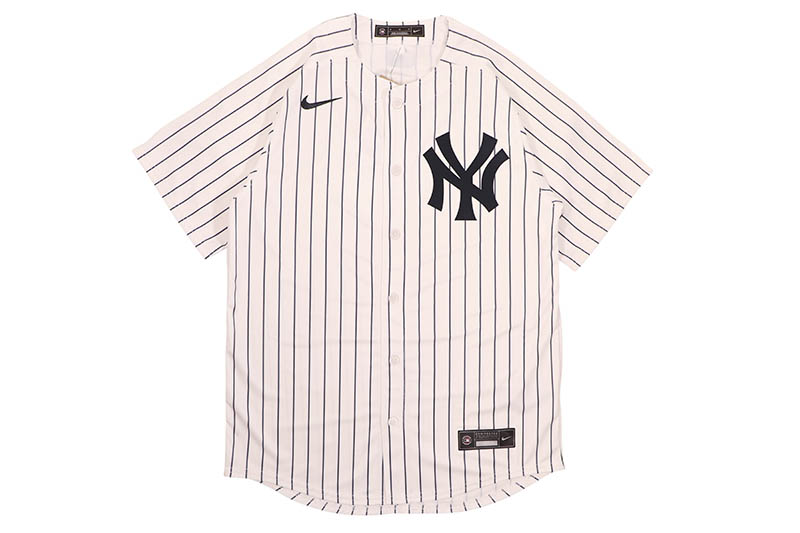NIKE MLB NEW YORK YANKEES HOME LIMITED JERSEY (LM25-NKHO-NK-1U2:WHITE) ナイキ/MLB/ベースボールジャージ/ニューヨークヤンキース/ホワイト ストライプ