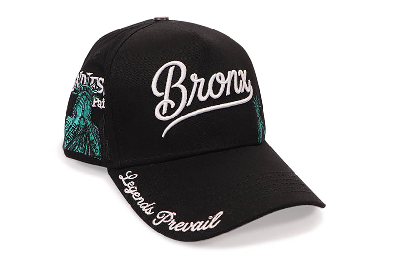 LEGENDS PREVAIL NEW YORK CITY CAP (THE BRONX:BLACK)レジェンズプリベイル/スナップバックキャップ/ブラック｜GROW AROUND グロウアラウンド