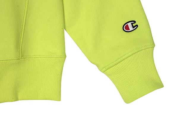 neon champion sweater