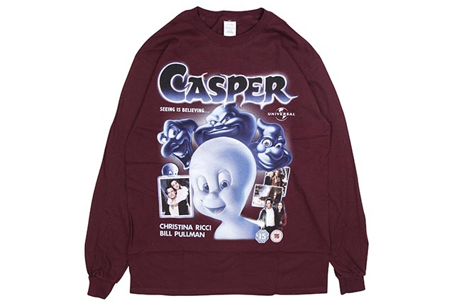 楽天市場 Homage Tees Casper L S T Shirt Wine オマージュティー ロングスリーブティーシャツ ワイン Grow Around グロウアラウンド