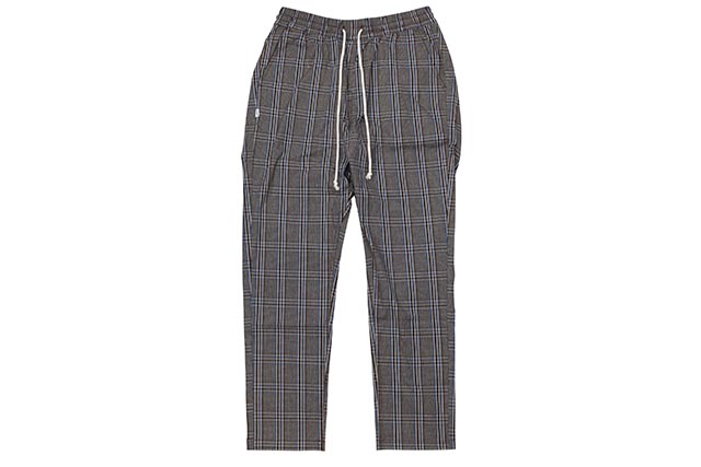 FAIRPLAY JOSIAH PLAID WOVEN RUNNER RELAXED CLASSIC PANTS(BROWN)フェアプレイ/リラックスドクラシックパンツ/ブラウン｜GROW AROUND グロウアラウンド