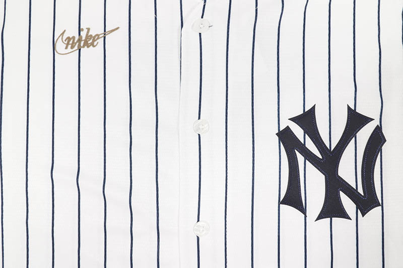 最も Nike New York Yankees Alternate Cooperstown Collection Team Jersey C267 Wn15 Qae Ucp Babe Ruth 3 White Stripes ナイキ ベースボールジャージ ニューヨークヤンキース ホワイトストライプス Toyama Nozai Co Jp