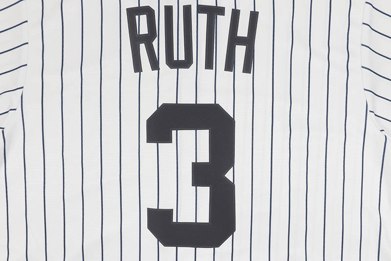 最も Nike New York Yankees Alternate Cooperstown Collection Team Jersey C267 Wn15 Qae Ucp Babe Ruth 3 White Stripes ナイキ ベースボールジャージ ニューヨークヤンキース ホワイトストライプス Toyama Nozai Co Jp