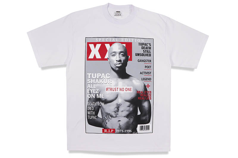 STREET WEAR SUPPLY 2PAC XXL MAG S/S T-SHIRT (WHITE) ストリートウェアサプライ/トゥーパック/ショートスリーブティーシャツ/ホワイト