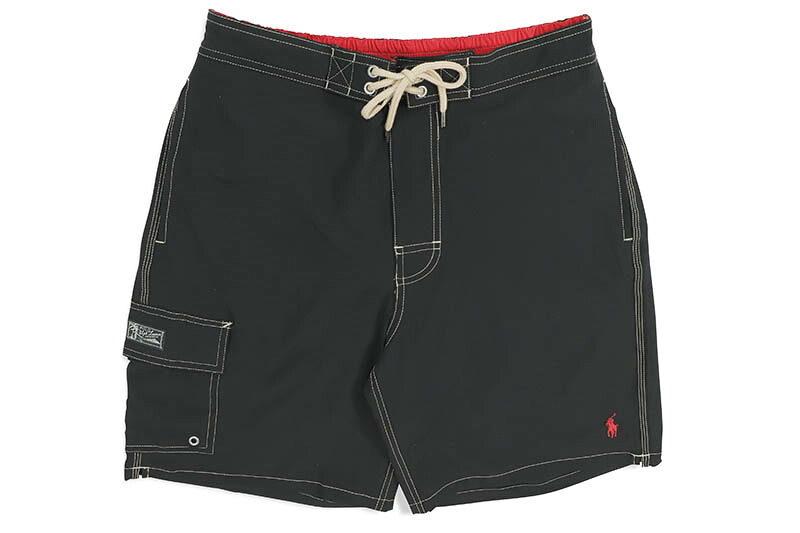 POLO RALPH LAUREN 8.5-INCH KAILUA CLASSIC FIT SWIM TRUNK (710840301001:POLO BLACK) ポロラルフローレン/スイムショーツ/ハーフパンツ/水着/夏/海/ビーチ/プール