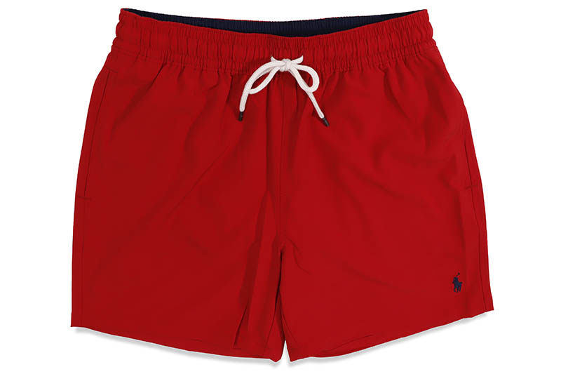 POLO RALPH LAUREN 5.75-INCH TRAVELER CLASSIC SWIM TRUNK (710840302005:RL2000 RED) ポロラルフローレン/スイムショーツ/ハーフパンツ/水着/夏/海/ビーチ/プール