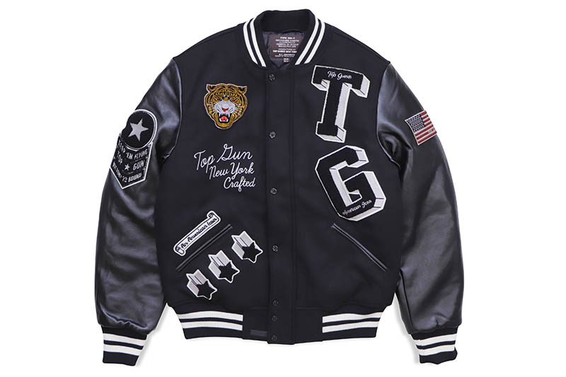 楽天市場】TOP GUN “THE FLYING LEGEND” VARSITY JACKET (TGJ2237