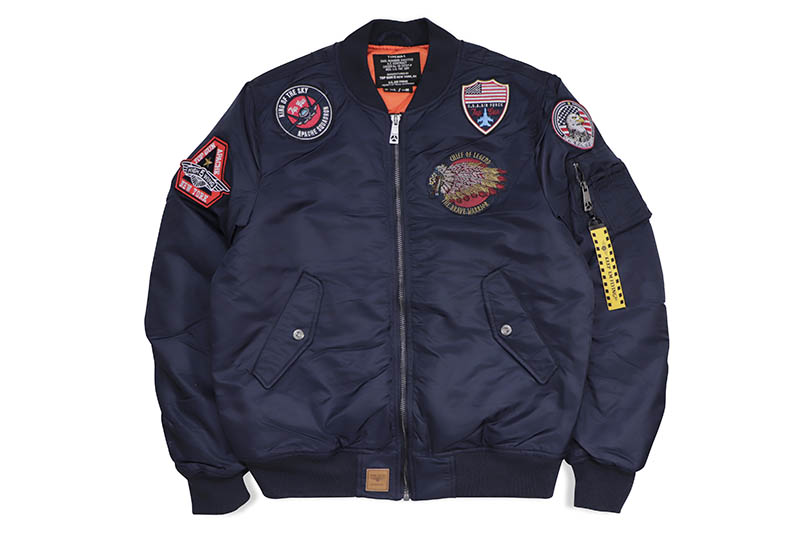 楽天市場】TOP GUN “THE FLYING LEGEND” VARSITY JACKET (TGJ2237