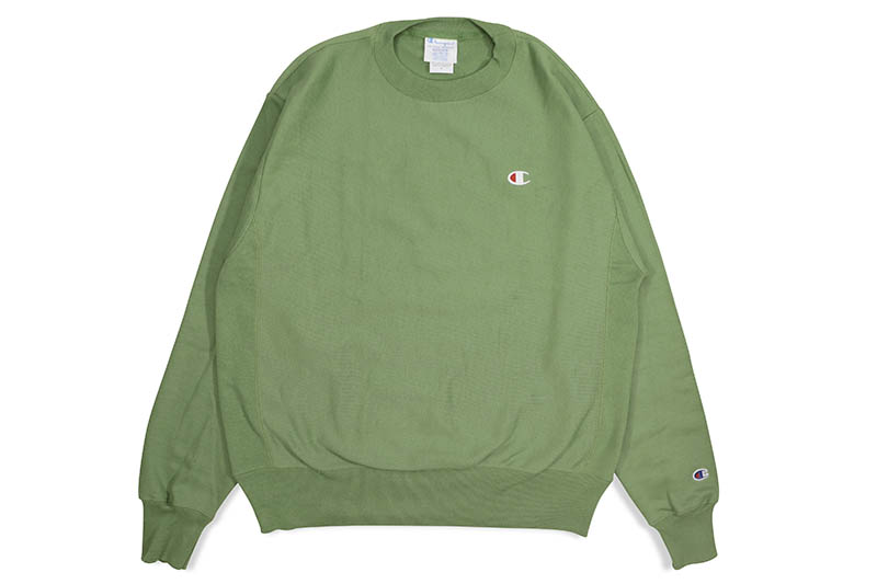 Champion Reverse Weave Crew Neck Sweat Shirt - ボトル