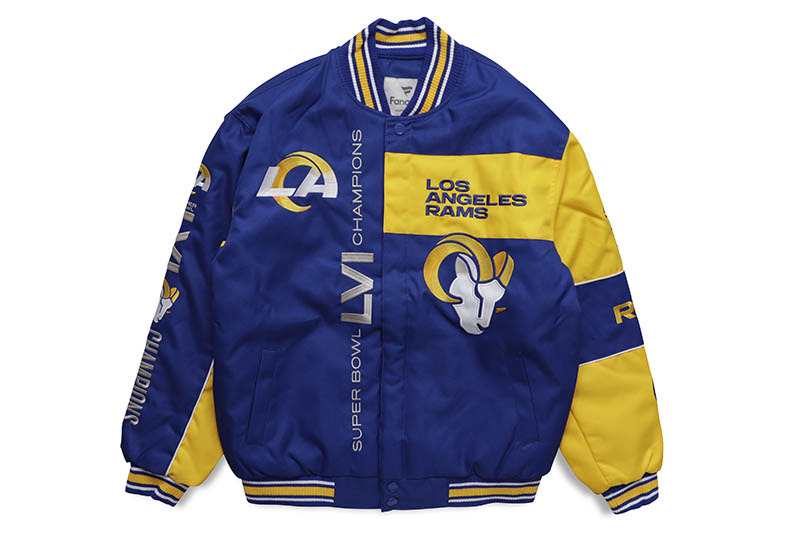 2019 Newest NFL Jacket Custom Men's Los Angeles Rams Jackets Cheap – 4 Fan  Shop