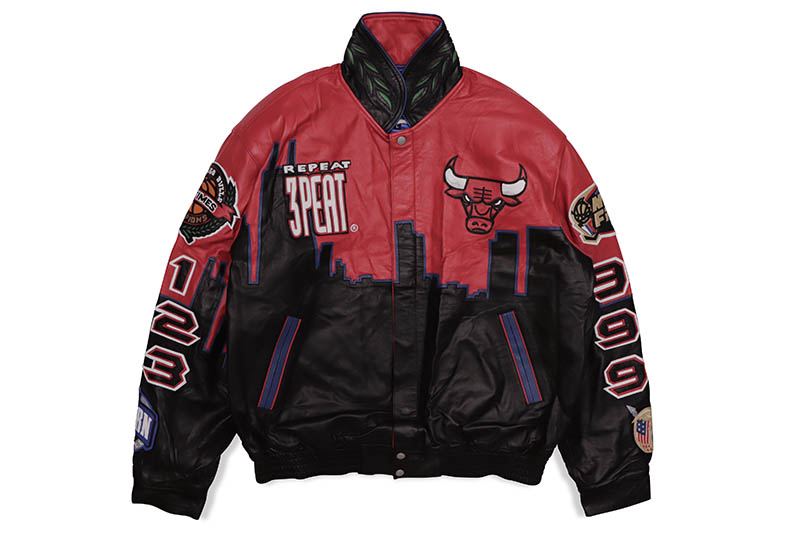 楽天市場】JEFF HAMILTON NBA COLLAGE WOOL & LEATHER JACKET NBA-101 