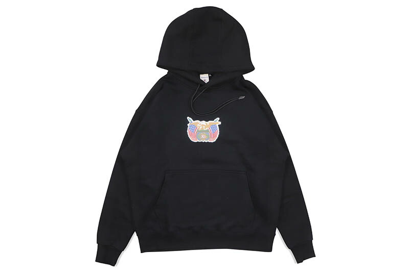 DIPLOMATS EMPIRE x JEFF HAMILTON CLASSIC COLLECTION PULLOVER HOODIE (BLACK) ディプロマッツ エンパイア/ジェフ ハミルトン/プルオーバーフーディー/ブラック