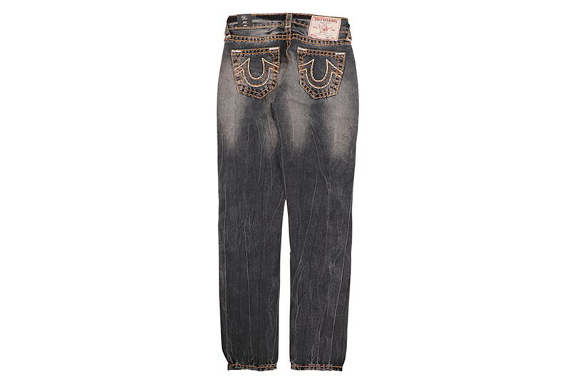 TRUE RELIGION RICKY 濃紺ストレートデニムパンツ　31×34. TRUE RELIGION トゥルーレリジョン RICKY BIG QT ストレート