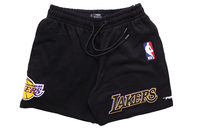 PRO STANDARD LOS ANGELES LAKERS RETRO CLASSIC SHORT (BLL356004-BLK:BLACK) プロスタンダード/ロサンゼルスレイカーズ/ショーツ/ブラック