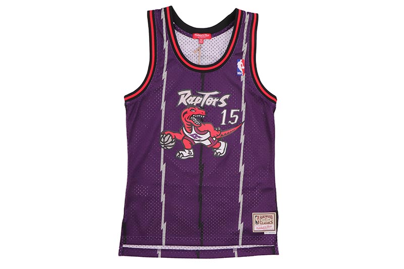 MITCHELL & NESS WOMEN'S SWINGMAN JERSEY (TORONTO RAPTORS/VINCE CARTER/#15/1998:PURPLE) NNBJEL18120-TRA98VCA ミッチェル&ネス/ウィメンズサイズ/女性用/バスケットボールジャージ/スウィングマン/トロントラプターズ/ヴィンスカーター/パープル
