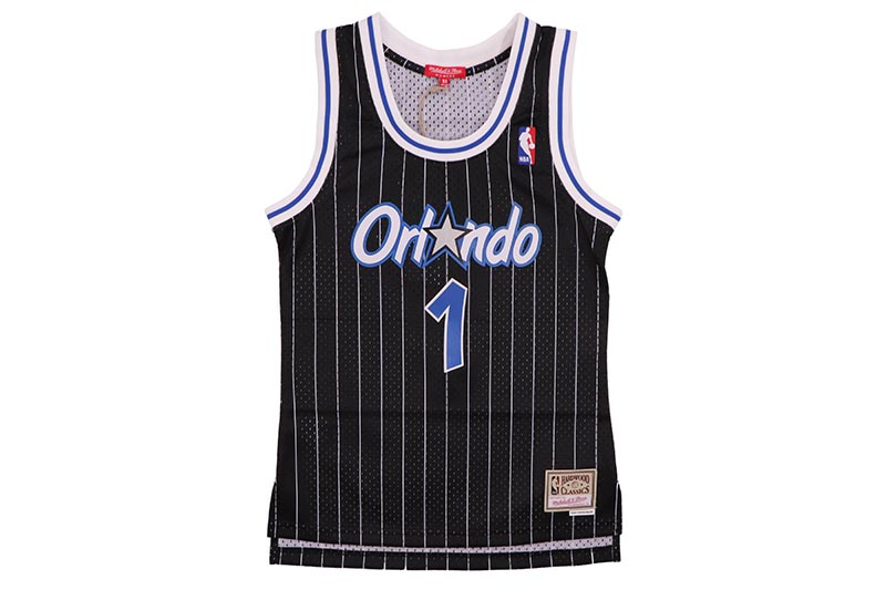 MITCHELL & NESS WOMEN'S SWINGMAN JERSEY (ORLANDO MAGIC/PENNY HARDAWAY/#1/1991:BLACK) NNBJEL18120-P7696AIV ミッチェル&ネス/ウィメンズサイズ/女性用/バスケットボールジャージ/スウィングマン/オーランドマジック/ペニーハーダウェイ/ブラック