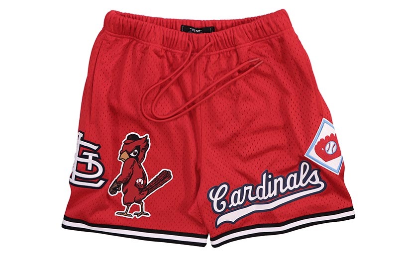 PRO STANDARD ST. LOUIS CARDINALS LOGO MESH SHORT (LSC333047-RED:RED) プロスタンダード/セントルイスカージナルス/ショーツ/レッド