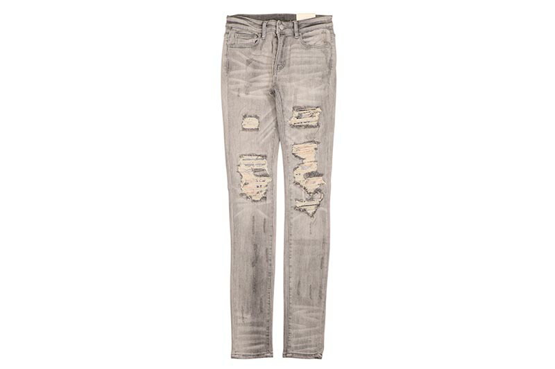 パンツ mnml PAISLEY SKINNY DENIM PANTS mnml X165 PAISLEY SKINNY DENIM BLACK