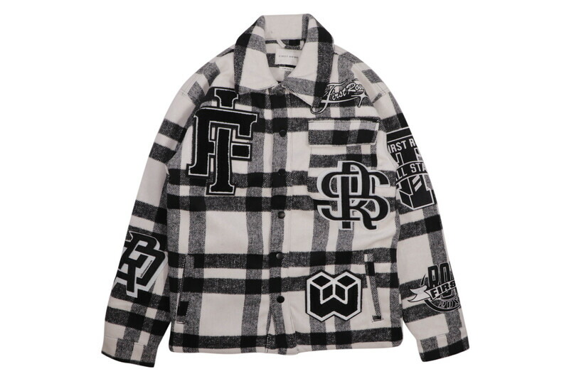 楽天市場】FIRST ROW CAUTION MULTI PATCHES MA-1 JACKET (FRJ4012