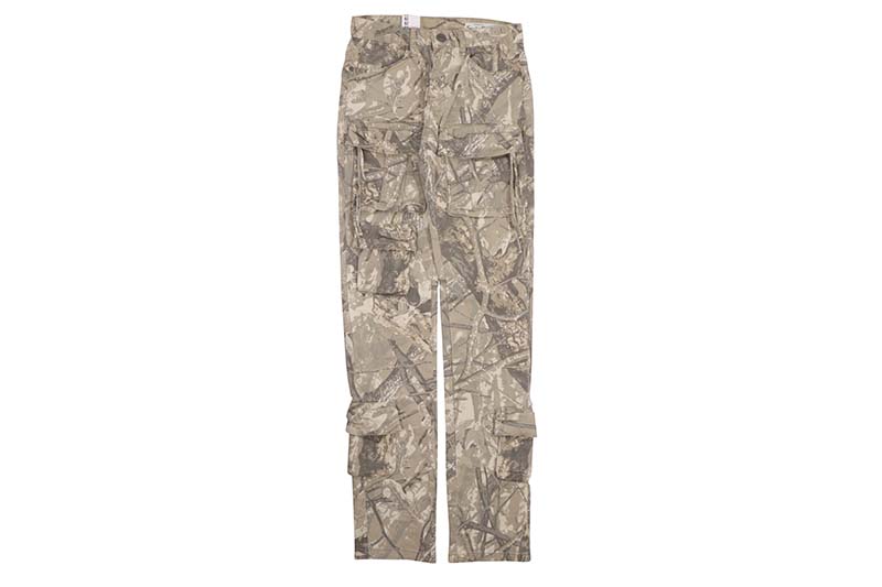 SMOKE RISE SLIM MULTI CARGO POCKET PANTS (JP24529:KHAKI HUNTING CAMO) スモークライズ/カーゴパンツ/カーキハンティングカモ