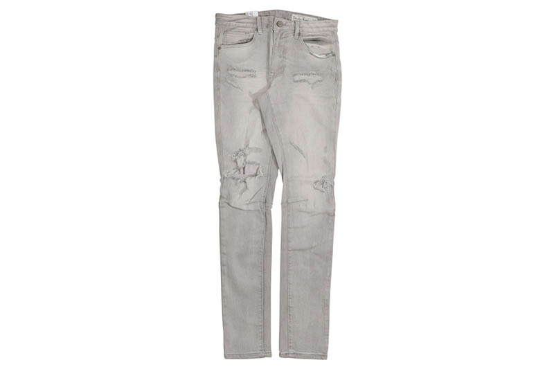 Smoke Rise Black Jeans Mens 40 / 32 Distressed Destroyed