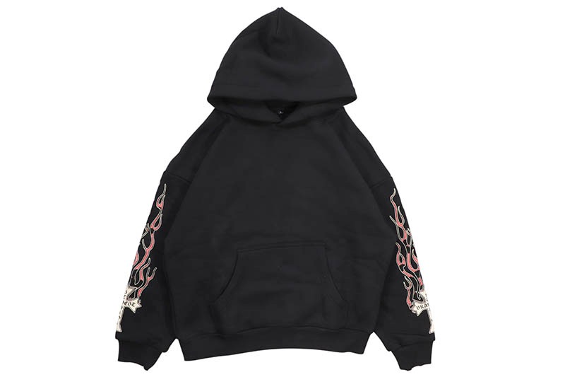 国内で当店のみ Bravest Studios - BLACK TRIBAL ZIP UP HOODIE Black Tribal Zip Up Hoodie – Bravest Studios