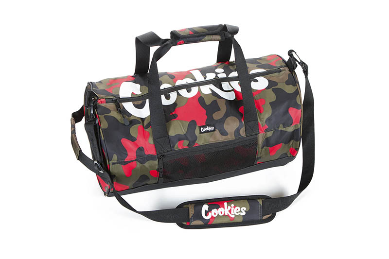 COOKIES SUMMIT RIPSTOP DUFFLE BAG (RED CAMO) CM232ADB02クッキーズ/ボストンバッグ/レッドカモ|GROW AROUND グロウアラウンド