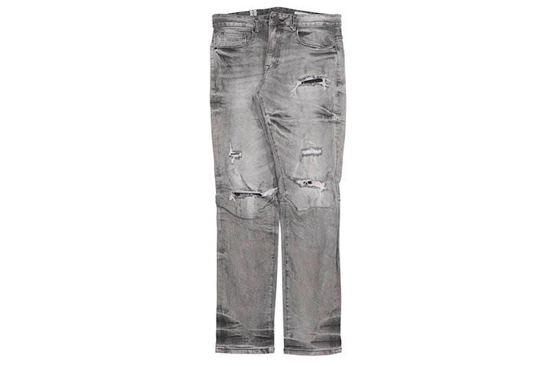 SMOKE RISE スモーク　ライズ　デニム　ジーンズ 楽天市場】SMOKE RISE RIP & REPAIRED DENIM JEANS (JP23415