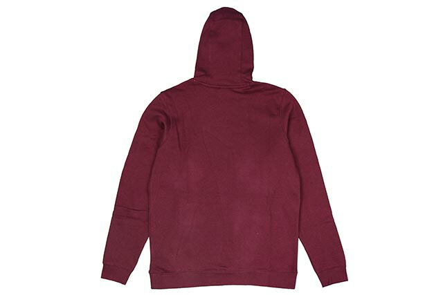 nike club hoodie burgundy