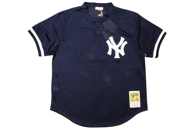 Mitchell & Ness Authentic Derek Jeter New York Yankees 1998 BP Jersey - Navy - 2XL