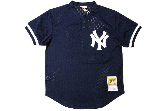 Mitchell & Ness Authentic Derek Jeter New York Yankees 1998 BP Jersey - Navy - 2XL