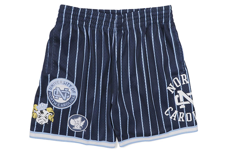 MITCHELL & NESS CITY COLLECTION MESH SHORTS (UNIVERSITY OF NORTH CAROLINA:NAVY) PSHR5013-UNCYYPPP ミッチェル&ネス/バスケットボールショーツ/ノースカロライナ/ネイビー