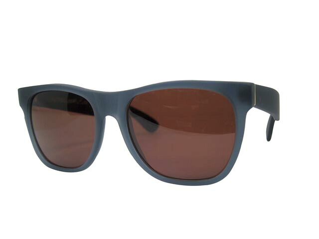 SUPER SUNGLASS (495/BASIC/MAT DEEP BLUE TR. MAT DEEP BLUE TR.) スーパー/サングラス