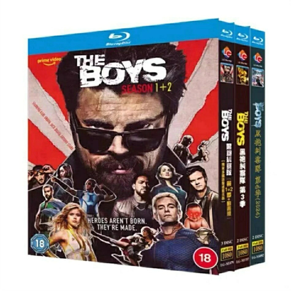 海外ドラマ ザ・ボーイズ シーズン1+2+3+4 Blu-ray BOX 日本語字幕 日本語吹き替え版｜aubebeautyland店