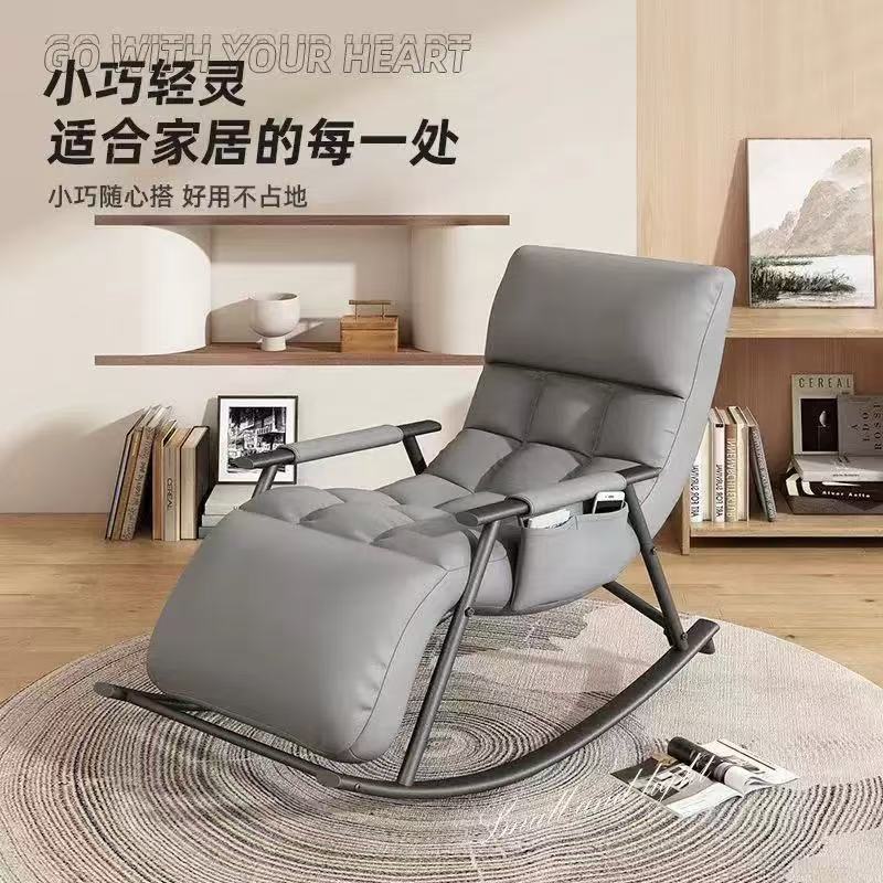ゆったりとくつろげるベランダ用の家庭用リラックスチェア、シンプルな寝室用ローリンガーソファ、リビングルーム用昼寝用のネットワークで話題のゆったりチェア|グロースショップ