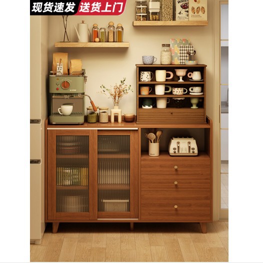 茶水台 キッチンキャビネット ラウンジ壁掛け 家庭用収納キャビネット 中華風 中古風 茶室収納キャビネット おもちゃ収納キャビネット