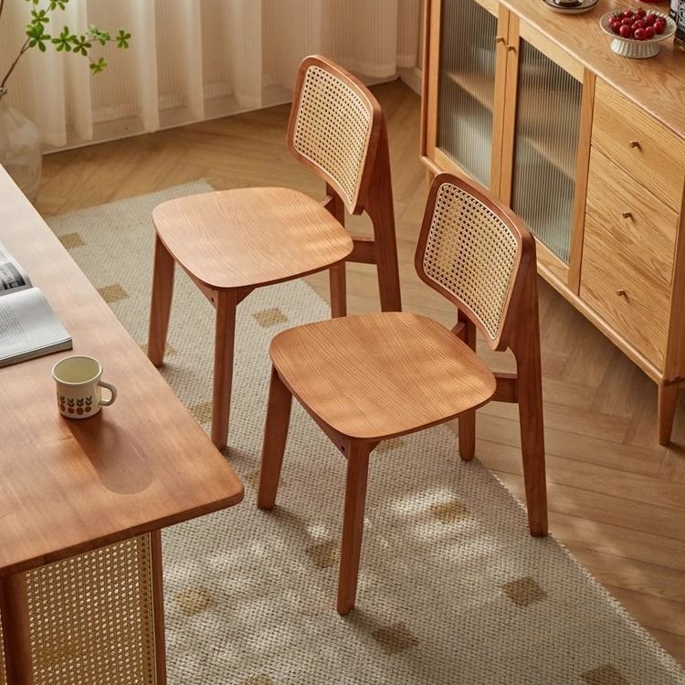 本革のダイニングチェア、家庭用テーブルチェア、イタリアン風の中古レストランチェア、リラックススタイルのシンプルな商用レトロテントバックチェア｜グロースショップ